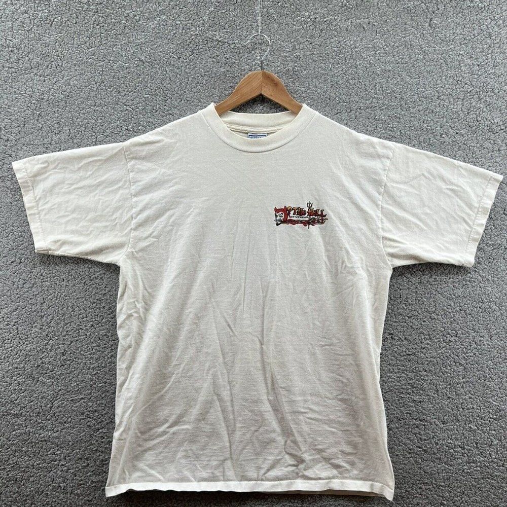 Allsport Vintage The Hell Activewear Went Through Hell Survived Cayman Size XL